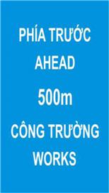 Biển báo Báo hiệu phía trước có công trường thi công (biển báo 441a)