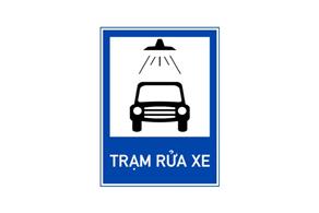 Biển báo Nơi rửa xe (biển báo 429)