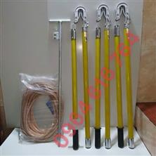 Bộ tiếp địa di động 3 pha 110KV Dây 35mm2