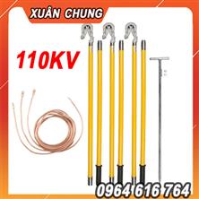 Bộ tiếp địa di động 110KV Dây 25mm2