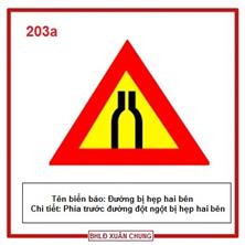 Biển báo 203a