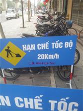 Biển báo hạn chế tốc độ 20km/h