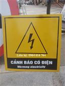 Biển cảnh báo có điện