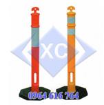 Cọc tiêu nhựa đáy cao su cao 1.1m