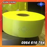 Dây phản quang vải màu xanh nõn chuối 5cm