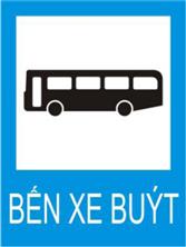 Biển báo Bến xe buýt (biển báo 434a)